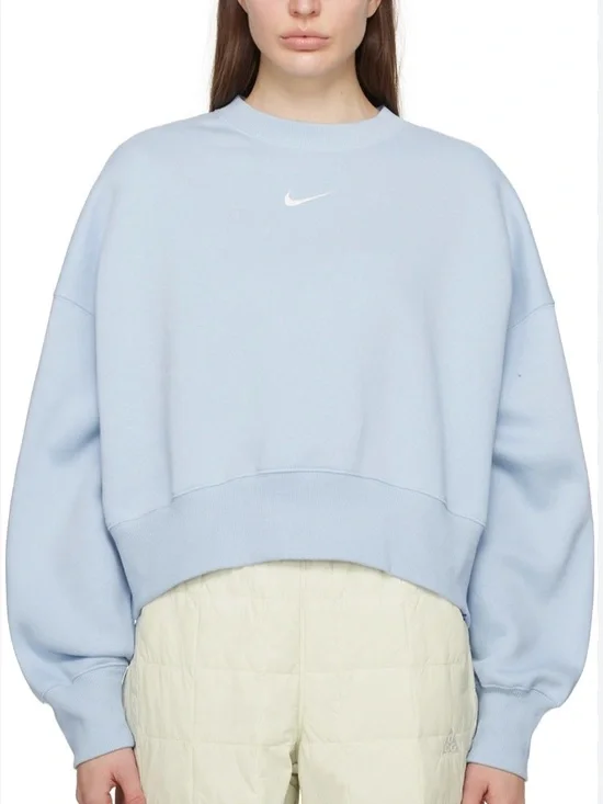 Nike Pheonix Oversized Cropped Sweatshirt - Picture 4 of 9